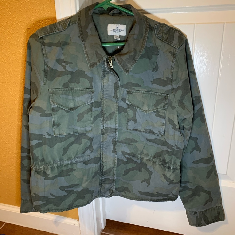 American Eagle Camo Jacket